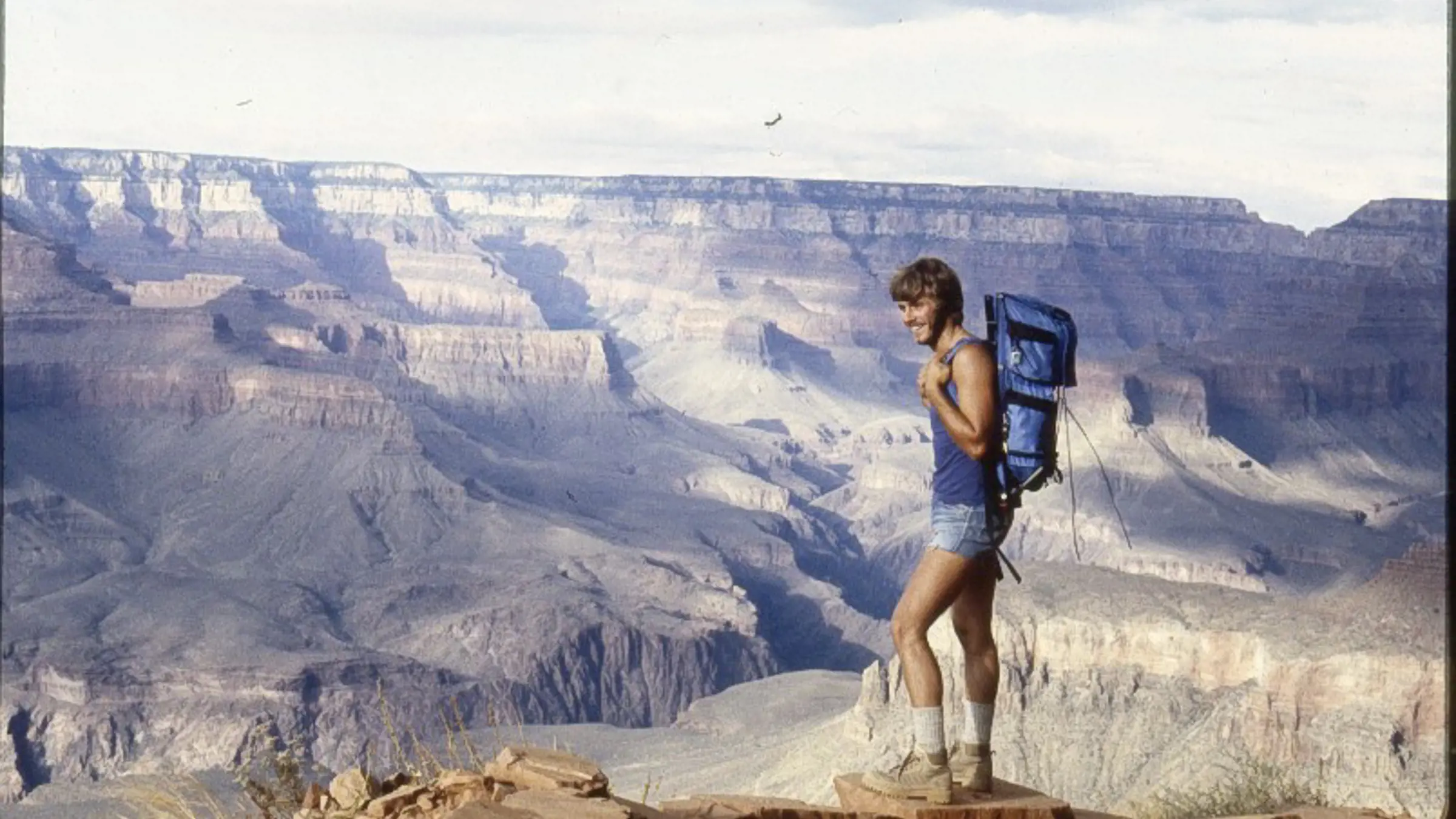 André Lüthi en voyage en 1982